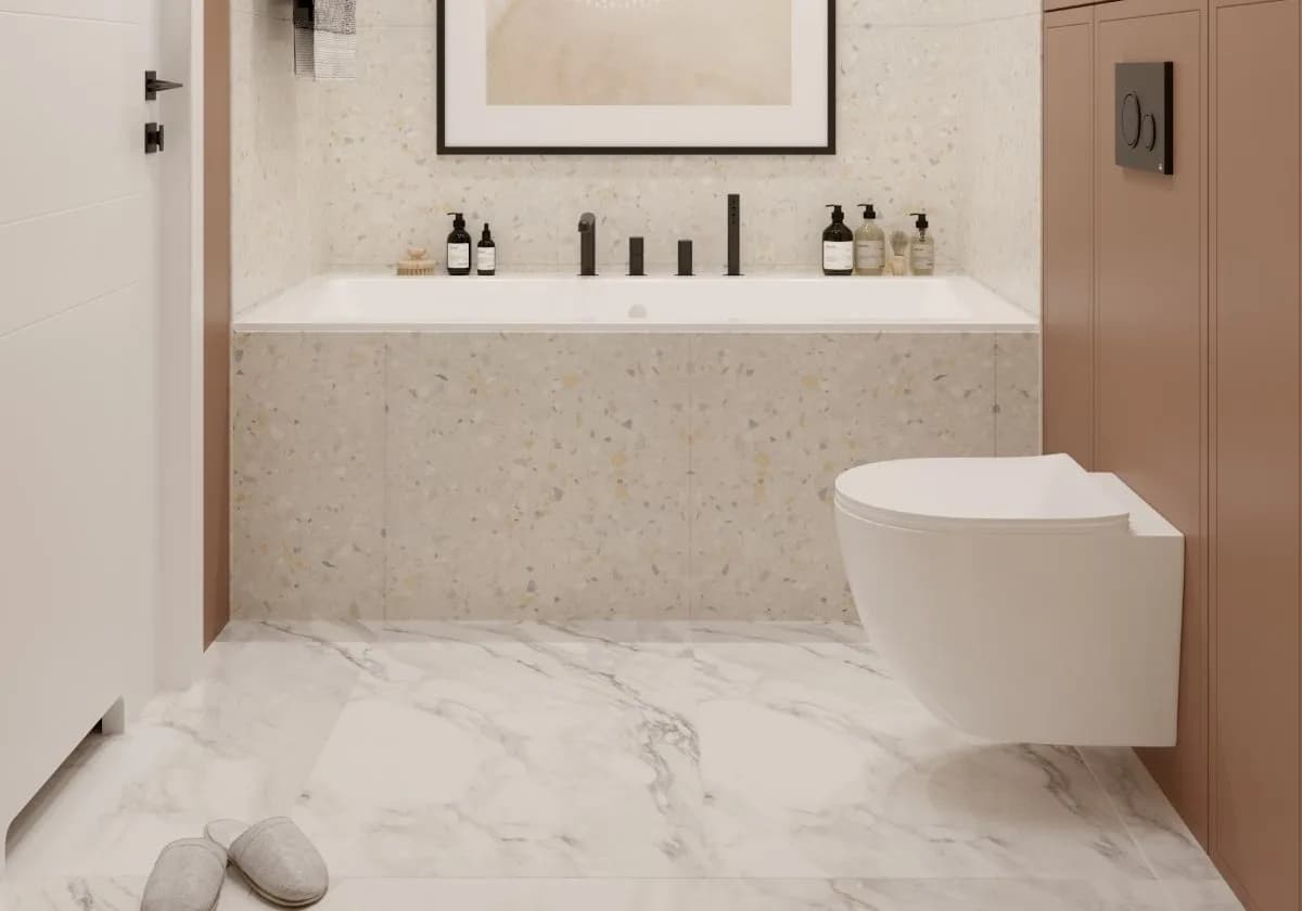 Jaki rozmiar płytek do łazienki, aby optycznie powiększyć przestrzeń?